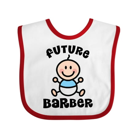 Inktastic Future Barber in Training Baby Boy Gift Gift Baby Boy Bib