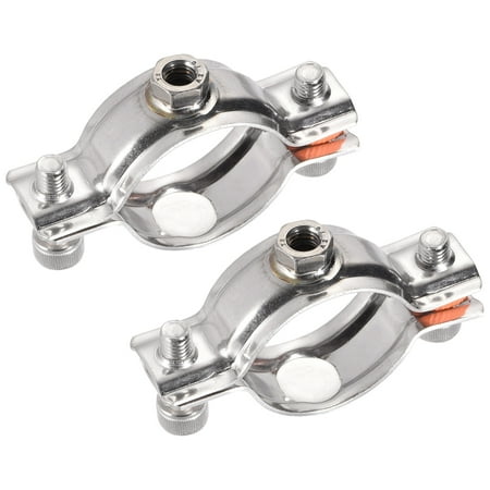 Uxcell 304 Stainless Steel Wall Ceiling Mount Pipe Supports for 42-45mm Pipe 2 Pack
Uxcell 304 Stainless Steel Wall Ceiling Mount Pipe Supports for 42-45mm Pipe 2 Pack