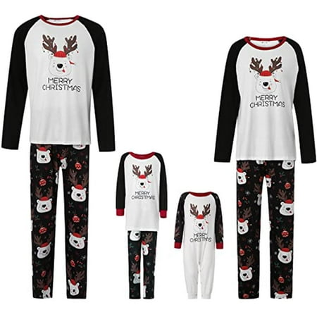 Herdignity Family Christmas Matching Parent-child Pajamas Set Women Men Long Sleeve Printed Top Red Striped Pants Holiday Sleepwear Jammies Clothes
Herdignity Family Christmas Matching Parent-child Pajamas Set Women Men Long Sleeve Printed Top Red Striped Pants Holiday Sleepwear Jammies Clothes