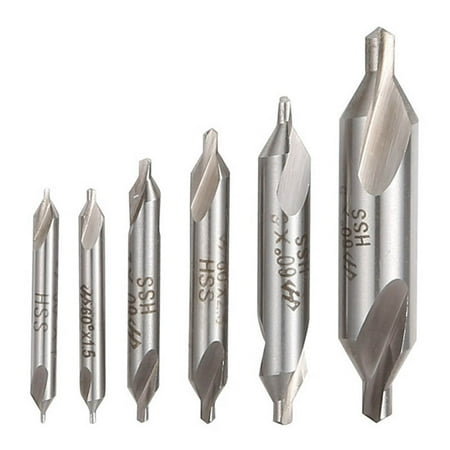 JeashCHAT 6pcs Combined Center Drill Countersink Bit Lathe Mill Tackle Tool Set Kit Clearance
JeashCHAT 6pcs Combined Center Drill Countersink Bit Lathe Mill Tackle Tool Set Kit Clearance