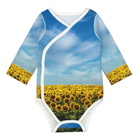 Coaee Blooming Sunflower Field for Soft Cotton Baby Long-Sleeve Bodysuit Girls Boys Bodysuit Romper
Coaee Blooming Sunflower Field for Soft Cotton Baby Long-Sleeve Bodysuit Girls Boys Bodysuit Romper