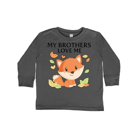 Inktastic My Brothers Love Me- little fox Gift Toddler Boy or Toddler Girl Long Sleeve T-Shirt
Inktastic My Brothers Love Me- little fox Gift Toddler Boy or Toddler Girl Long Sleeve T-Shirt