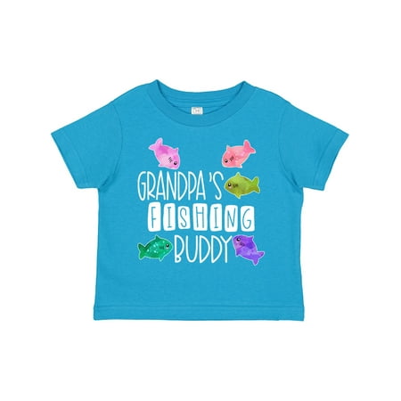 Inktastic Grandpa s Fishing Buddy with Colorful Fish Gift Toddler Boy or Toddler Girl T-Shirt
Inktastic Grandpa s Fishing Buddy with Colorful Fish Gift Toddler Boy or Toddler Girl T-Shirt