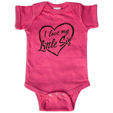 Inktastic I Love My Little Sis in Black Chalk Heart Gift Baby Boy or Baby Girl Bodysuit
Inktastic I Love My Little Sis in Black Chalk Heart Gift Baby Boy or Baby Girl Bodysuit