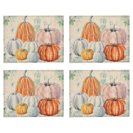 NUOLUX 4pcs Creative Halloween Pumpkin Printed Table Mats for Home Halloween Supplies
NUOLUX 4pcs Creative Halloween Pumpkin Printed Table Mats for Home Halloween Supplies