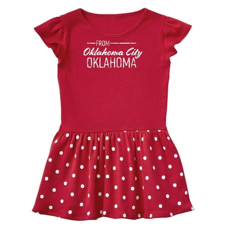 Inktastic From Oklahoma City Oklahoma in White Distressed Text Gift Toddler Girl Dress
Inktastic From Oklahoma City Oklahoma in White Distressed Text Gift Toddler Girl Dress