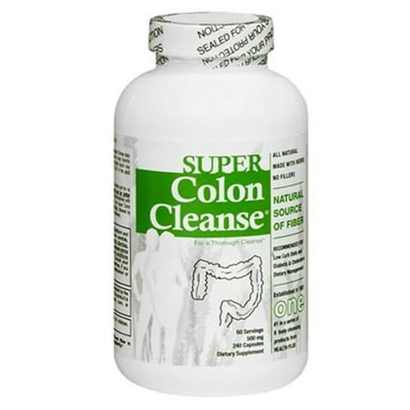 Health Plus Super Colon Cleanse, Capsules 240 ea (Pack of 6)