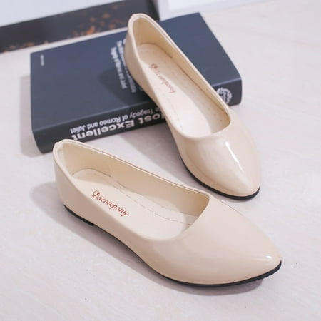 Women Candy Color Ballet Flats White Wedding Shoes Woman Flats Patent Leather Slip on Shoes Zapatos Mujer Ladies Boat Shoes
Women Candy Color Ballet Flats White Wedding Shoes Woman Flats Patent Leather Slip on Shoes Zapatos Mujer Ladies Boat Shoes