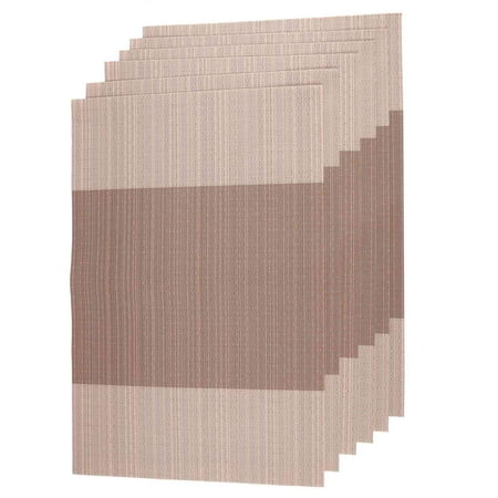 6Pcs Placemats Kitchen Dinning Table Place Mats Non-Slip Dish Bowl Placement Heat Stain Resistant Table Decorative Mats Gold
6Pcs Placemats Kitchen Dinning Table Place Mats Non-Slip Dish Bowl Placement Heat Stain Resistant Table Decorative Mats Gold