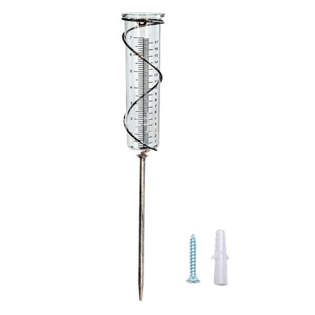Jueka Garden Decor Glass Spiral Rain Gauge Storage Convenient Portable For Measuring
Jueka Garden Decor Glass Spiral Rain Gauge Storage Convenient Portable For Measuring