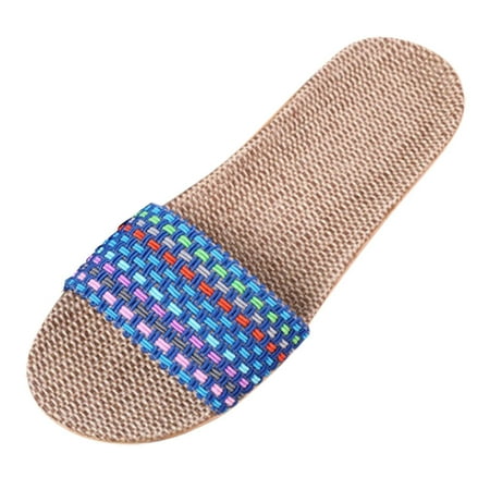 ZTTD Women s Fashion Anti-slip Linen Home Indoor Open Toe Flat Shoes Beach Slippers Women s Slipper A
ZTTD Women s Fashion Anti-slip Linen Home Indoor Open Toe Flat Shoes Beach Slippers Women s Slipper A