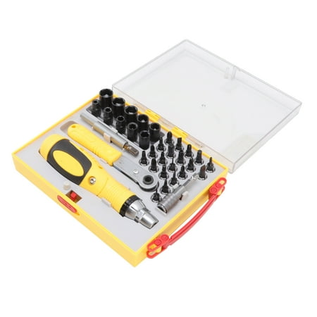 2024 Screwdriver Kit 35 in 1 Multifunctional Magnetic Screwdriver Set for Mobile Phone Watch Tablet PC Laptop
2024 Screwdriver Kit 35 in 1 Multifunctional Magnetic Screwdriver Set for Mobile Phone Watch Tablet PC Laptop