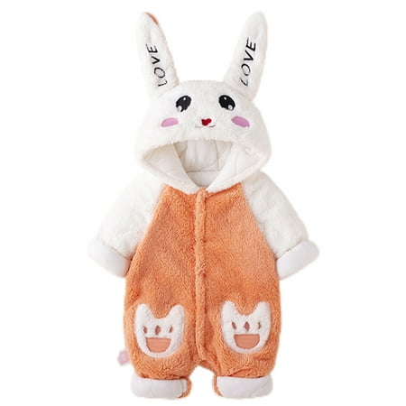 Colisha Baby Cute Home Hooded Jumpsuit Plush Long Sleeve Winter Outwear Outfits Warm Cartoon Print Onesies Orange 66cm
Colisha Baby Cute Home Hooded Jumpsuit Plush Long Sleeve Winter Outwear Outfits Warm Cartoon Print Onesies Orange 66cm