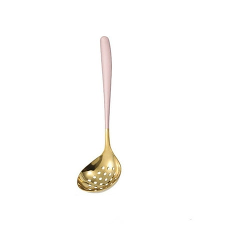 Table Spoon Long Handle Spoon Public Spoon Stainless Steel Spoon Soup Spoon Colander Household Spoon Spoon PINK 2
Table Spoon Long Handle Spoon Public Spoon Stainless Steel Spoon Soup Spoon Colander Household Spoon Spoon PINK 2