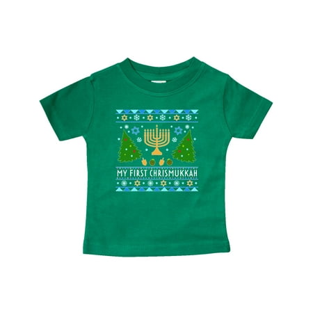 Inktastic My 1st Chrismukkah Sweater Style with Menorah and Trees Gift Baby Boy or Baby Girl T-Shirt
Inktastic My 1st Chrismukkah Sweater Style with Menorah and Trees Gift Baby Boy or Baby Girl T-Shirt