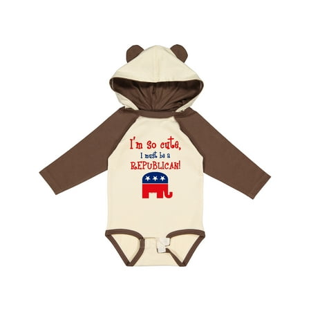 Inktastic So Cute Republican Gift Baby Boy or Baby Girl Long Sleeve Bodysuit 
Inktastic So Cute Republican Gift Baby Boy or Baby Girl Long Sleeve Bodysuit
