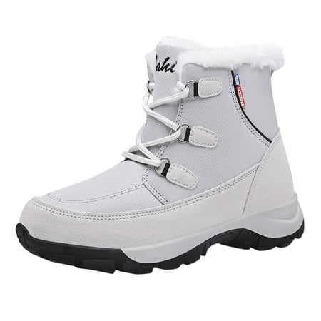 ZIZOCWA Shoe For Women Winter Booth For Women Fashion Winter Women Snow Boots Short Tube High Top Flat Bottom Non Slip Round Toe Lace Up Solid Color Plush Warm And Comfortable Outdoor Cold Weather Hi
ZIZOCWA Shoe For Women Winter Booth For Women Fashion Winter Women Snow Boots Short Tube High Top Flat Bottom Non Slip Round Toe Lace Up Solid Color Plush Warm And Comfortable Outdoor Cold Weather Hi
