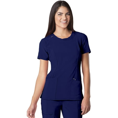 Cherokee Infinity Women s Scrubs Top Round Neck 2624A
