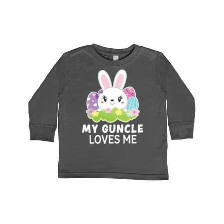 Inktastic My Guncle Loves me with Bunny and Easter Eggs Gift Toddler Toddler Girl Long Sleeve T-Shirt
Inktastic My Guncle Loves me with Bunny and Easter Eggs Gift Toddler Toddler Girl Long Sleeve T-Shirt