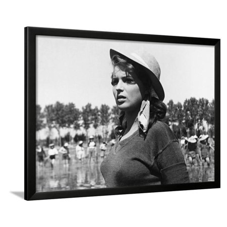 Bitter Rice, 1949 (Riso Amaro) Framed Print Wall Art