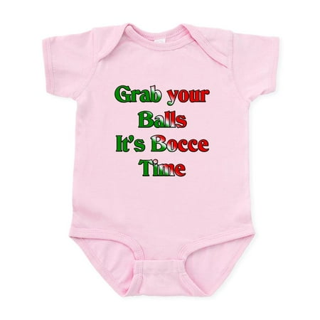 CafePress - Grab Your Balls. It s Bocce T Infant Bodysuit - Baby Light Bodysuit Size Newborn - 24 Months
CafePress - Grab Your Balls. It s Bocce T Infant Bodysuit - Baby Light Bodysuit Size Newborn - 24 Months