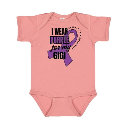 Inktastic Chronic Pain I Wear Purple For My Gigi Gift Baby Boy or Baby Girl Bodysuit
Inktastic Chronic Pain I Wear Purple For My Gigi Gift Baby Boy or Baby Girl Bodysuit