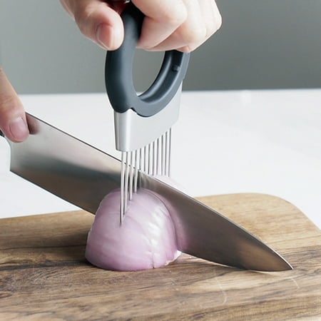 Chicmine Onion Pin Long Needle Design Anti-slip Handle Labor-saving Kitchen Gadgets Fruit And Vegetable Slicing Tools for Home
Chicmine Onion Pin Long Needle Design Anti-slip Handle Labor-saving Kitchen Gadgets Fruit And Vegetable Slicing Tools for Home