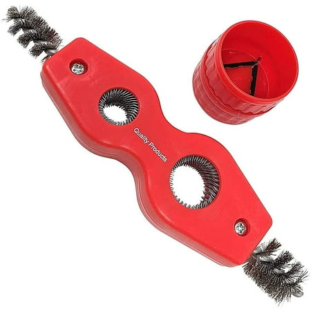 Copper Pipe Cleaner Tube Deburring Rust Brush for Plumbing Installation Brazing Brazing DIY Industrial Tools
Copper Pipe Cleaner Tube Deburring Rust Brush for Plumbing Installation Brazing Brazing DIY Industrial Tools