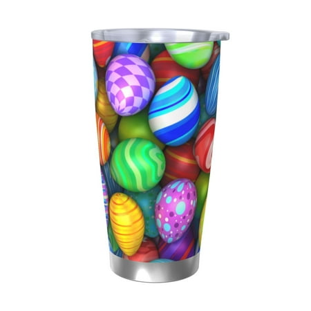Cauagu Colorful Easter Eggs1 Pattern 20oz Tumbler Stainless Steel Vacuum Insulated Tumbler with Lid Insulated Coffee Mug Thermal Cup with Splash Proof Sliding Lid-Without Straw
Cauagu Colorful Easter Eggs1 Pattern 20oz Tumbler Stainless Steel Vacuum Insulated Tumbler with Lid Insulated Coffee Mug Thermal Cup with Splash Proof Sliding Lid-Without Straw