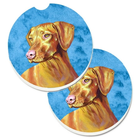 Carolines Treasures LH9370BUCARC Blue Vizsla Set of 2 Cup Holder Car Coasters Large multicolor
Carolines Treasures LH9370BUCARC Blue Vizsla Set of 2 Cup Holder Car Coasters Large multicolor
