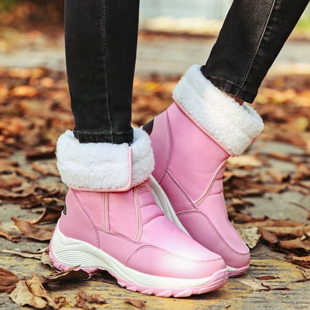 Akiihool Snow Boots for Women Wide Women Snow Boots Winter Shoes Warm Slip On Boots for Women Plus Size Comfortable Ankle Platform Boots (Pink 6.5)
Akiihool Snow Boots for Women Wide Women Snow Boots Winter Shoes Warm Slip On Boots for Women Plus Size Comfortable Ankle Platform Boots (Pink 6.5)