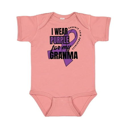 Inktastic Chronic Pain I Wear Purple For My Granma Gift Baby Boy or Baby Girl Bodysuit
Inktastic Chronic Pain I Wear Purple For My Granma Gift Baby Boy or Baby Girl Bodysuit