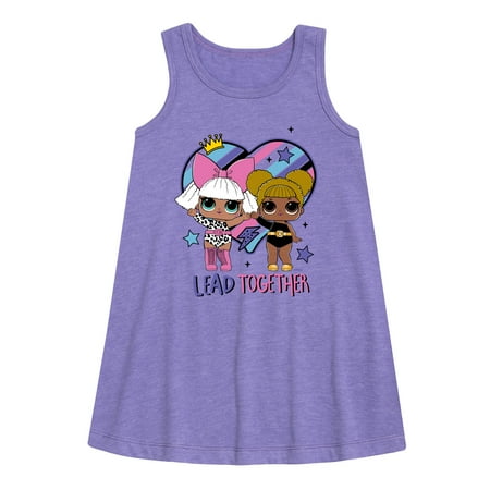 LOL Surprise! Dolls - Dolls Lead Together - Toddler & Youth Girls A-line Dress
LOL Surprise! Dolls - Dolls Lead Together - Toddler & Youth Girls A-line Dress