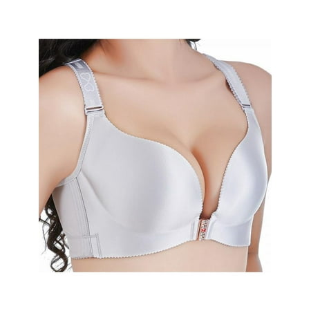 Women Bras Plus Size Comfort Front Close Push Up Seamless Bra Front Zipper Full Cup Padded Sports Bras Wreless Bras
Women Bras Plus Size Comfort Front Close Push Up Seamless Bra Front Zipper Full Cup Padded Sports Bras Wreless Bras