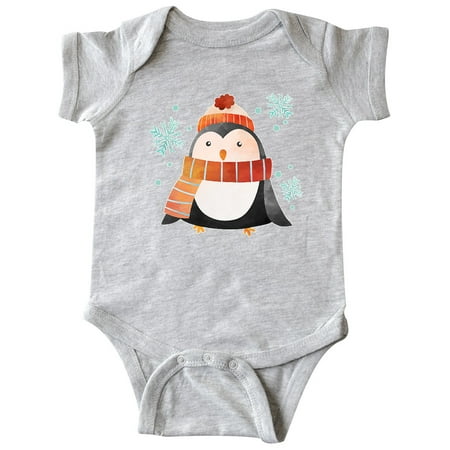 Inktastic Cute Winter Penguin in Hat and Scarf with Snowflakes Gift Baby Boy or Baby Girl Bodysuit
Inktastic Cute Winter Penguin in Hat and Scarf with Snowflakes Gift Baby Boy or Baby Girl Bodysuit