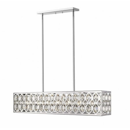 7 Light Chandelier in Metropolitan Style 9.25 inches Wide By 9 inches High-Chrome Finish Bailey Street Home 372-Bel-3173377
7 Light Chandelier in Metropolitan Style 9.25 inches Wide By 9 inches High-Chrome Finish Bailey Street Home 372-Bel-3173377