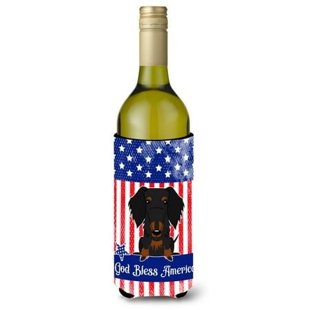 Carolines Treasures BB3122LITERK Patriotic USA Wire Haired Dachshund Black Tan Wine Bottle Beverge Insulator Hugger
Carolines Treasures BB3122LITERK Patriotic USA Wire Haired Dachshund Black Tan Wine Bottle Beverge Insulator Hugger