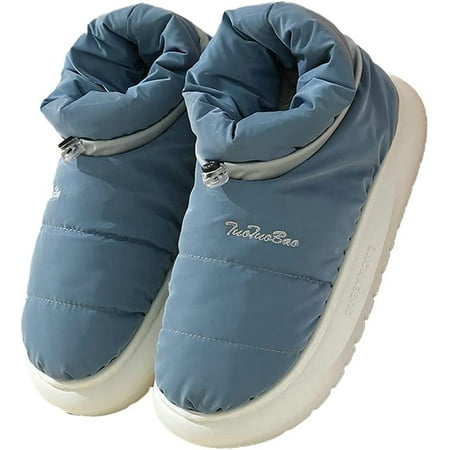 DanceeMangoo Women Men Cozy Warm Fluffy Lining House Shoes Waterproof Anti-skip Shiny Down Cotoon Slippers Outdoor Indoor
DanceeMangoo Women Men Cozy Warm Fluffy Lining House Shoes Waterproof Anti-skip Shiny Down Cotoon Slippers Outdoor Indoor