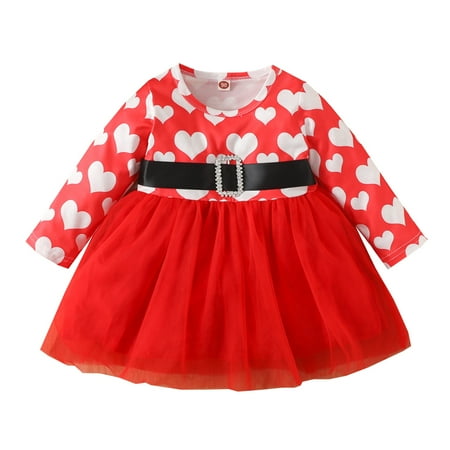 Qufokar Toddler Baby Girls Dress Tutu Dresses Kid Clothes Girl Love Princess Toddler Baby Kids Tulle Girls Sleeve Casual Long Dress Printed Mesh Girls Dress&Skirt
Qufokar Toddler Baby Girls Dress Tutu Dresses Kid Clothes Girl Love Princess Toddler Baby Kids Tulle Girls Sleeve Casual Long Dress Printed Mesh Girls Dress&Skirt