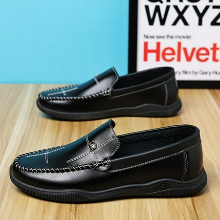 SHENZHYIXINC Comfortable Men‘s Formal Solid Colour PU Leather Loafer Shoes with Non Slip Rubber Sole Stylish Men‘s Footwear
SHENZHYIXINC Comfortable Men‘s Formal Solid Colour PU Leather Loafer Shoes with Non Slip Rubber Sole Stylish Men‘s Footwear
