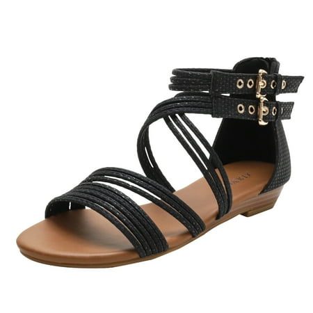 Sandals Women Custom Durable Non Slip Sandals Wedge Heel Sandals For Women Open Toed Women Shoes Thick Soled Soft Soled Roman Sandals
Sandals Women Custom Durable Non Slip Sandals Wedge Heel Sandals For Women Open Toed Women Shoes Thick Soled Soft Soled Roman Sandals
