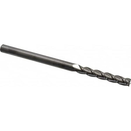 Accupro 1/4 1-1/2 LOC 1/4 Shank Diam 4 OAL 3 Flute Solid Carbide Square End Mill