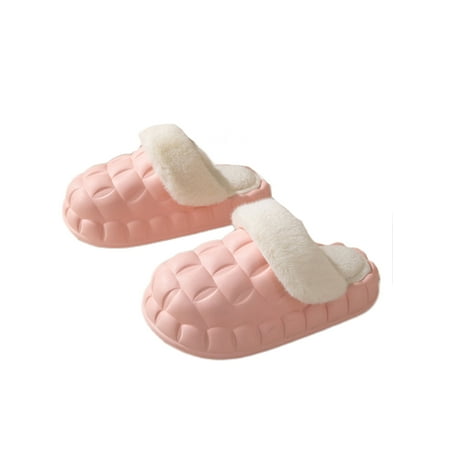 Kesitin Mens Clog Slipper Slip On Plush Slippers Fluffy House Shoes Anti-Skid Casual Home Shoe Winter Warm Pink 5.5-6
Kesitin Mens Clog Slipper Slip On Plush Slippers Fluffy House Shoes Anti-Skid Casual Home Shoe Winter Warm Pink 5.5-6
