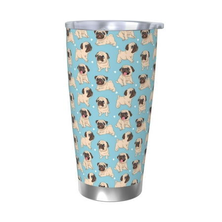 Vsdgher Funny Cartoon Pugs 20 Oz Stainless Steel Vacuum Insulated Travel Mug Coffee Cup for Home Office Outdoor Works Great for Ice Drinks and Hot Beverage -Without Straw
Vsdgher Funny Cartoon Pugs 20 Oz Stainless Steel Vacuum Insulated Travel Mug Coffee Cup for Home Office Outdoor Works Great for Ice Drinks and Hot Beverage -Without Straw