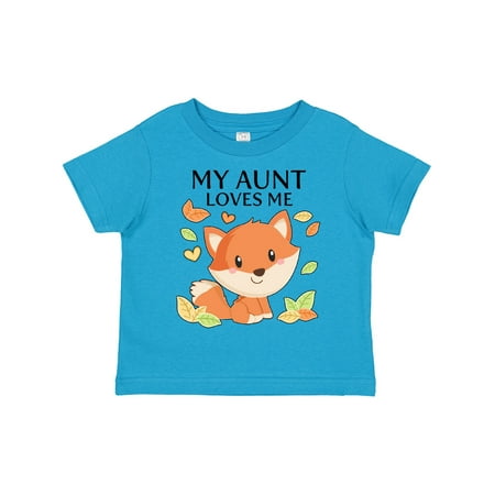 Inktastic My Aunt Loves Me- Little Fox Gift Toddler Boy or Toddler Girl T-Shirt
Inktastic My Aunt Loves Me- Little Fox Gift Toddler Boy or Toddler Girl T-Shirt