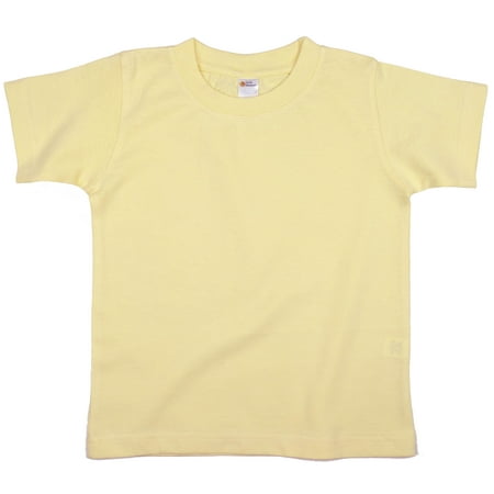 Earth Elements Little Kids/Toddlers Unisex Short Sleeve T-Shirt 4T Lemon