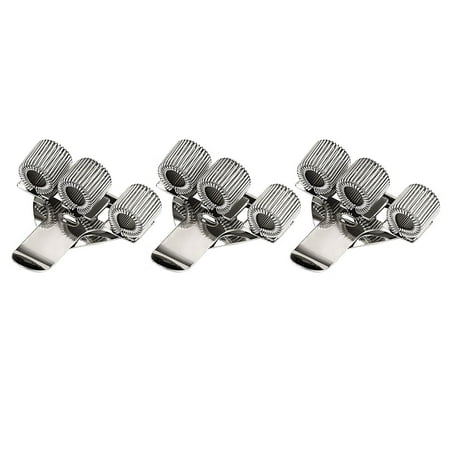 Randolph Clip Home Three-tier 3pcs Office With Pocket Metal Supplies Holder Pen Office Stationery