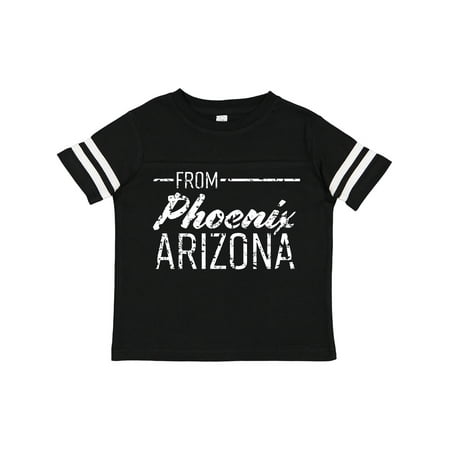 Inktastic From Phoenix Arizona in White Distressed Text Gift Toddler Boy or Toddler Girl T-Shirt
Inktastic From Phoenix Arizona in White Distressed Text Gift Toddler Boy or Toddler Girl T-Shirt