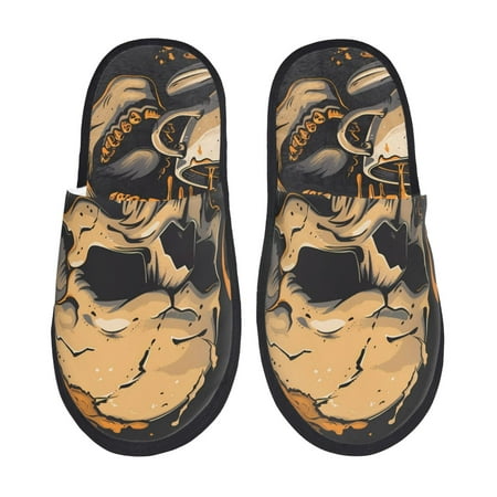 Rateoe Grim Coffee Skull Pattern Fuzzy Slippers Fuzzy Soft House Slippers Plush Furry Warm Cozy Open Toe Fluffy Home Shoes-Large
Rateoe Grim Coffee Skull Pattern Fuzzy Slippers Fuzzy Soft House Slippers Plush Furry Warm Cozy Open Toe Fluffy Home Shoes-Large