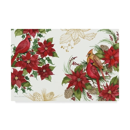 Trademark Fine Art 'Holiday Happiness VII' Canvas Art by Kathleen Parr McKenna